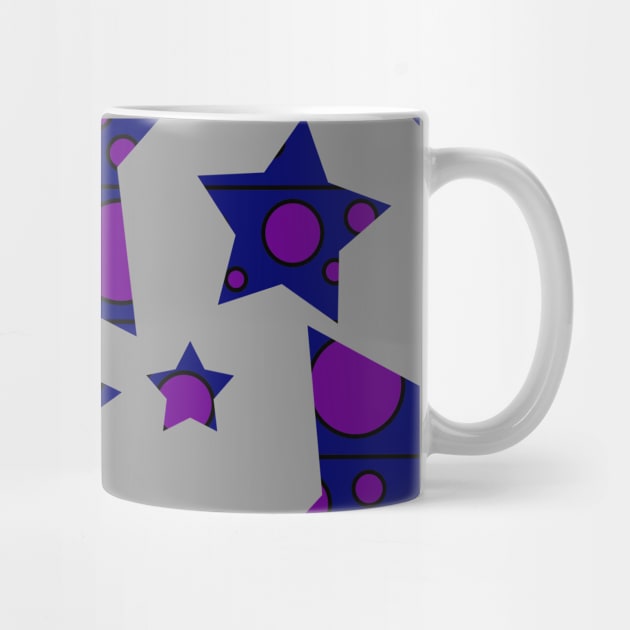 Modern Polka Dots - Grape Soda by Fun Funky Designs